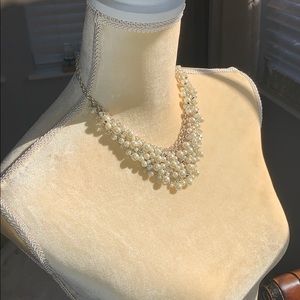 Beautiful Pearl & Diamond Necklace! ♥️